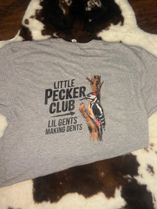 Little Woodpeckers Club Short Sleeve Adult Tee