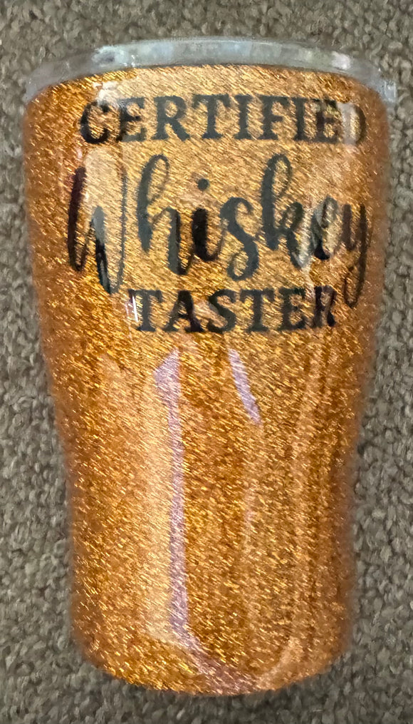 Certified Whiskey Taster Tumbler