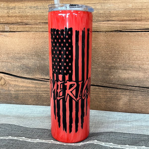 30oz Skinny- Merica