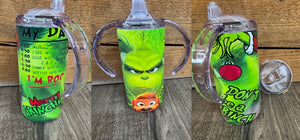 Green Guy & Dog Duo Lid Tumbler