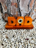 Wood Cut Letter Picture Frame