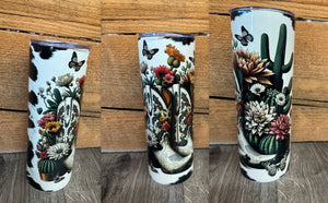 Boots n Butterflies Tumbler