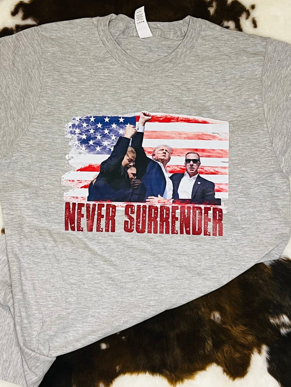 Never Surrender Unisex Tee