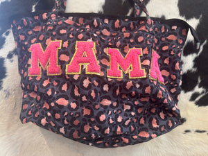 Chenille Patch MaMa Tote