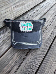 Faith Over Fear Visor