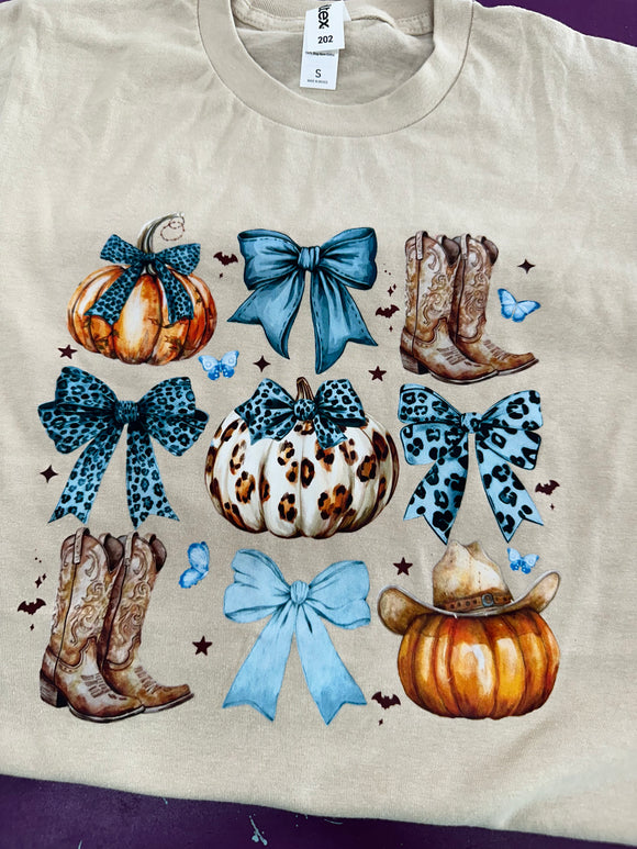 Croquette Pumpkins, Boots, & Bows