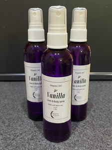 Vanilla Linen/Body Spray